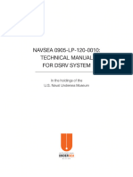 NAVSEA 0905 LP 120 0010 Technical Manual For DSRV System