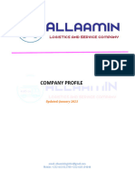 Updated Profile of Alla-Amin Co