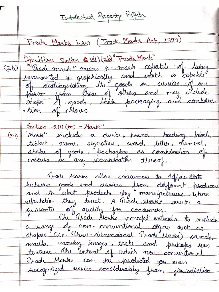 IPR Notes (LED) | PDF