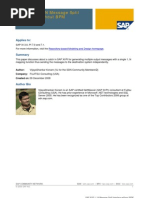 SAP XI - PI - 1..N Message Split Interface Without BPM