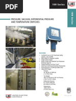 Pressure, Vacuum, Differential Pressure and Temperature Switches