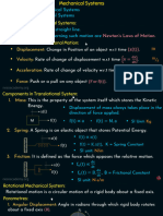 Mathematical Modelling of Mechanical Systems