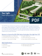 HTM Series Horticulture Top Light Spec Sheet
