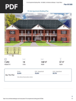 The Shane 10 Unit Apartment Building Plan - 83128DC - Architectural Designs - House Plans