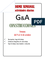 Informe Semanal Gya - Del 09 Al 14 de Octubre