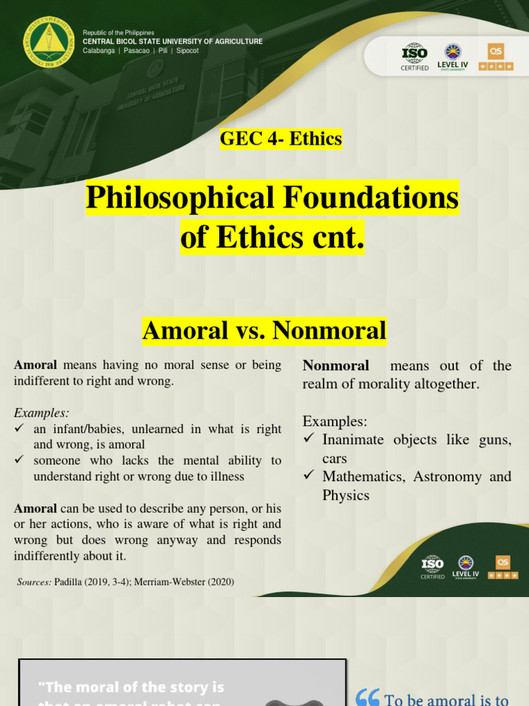 The Material and Formal Object of Ethics | Download Free PDF ...