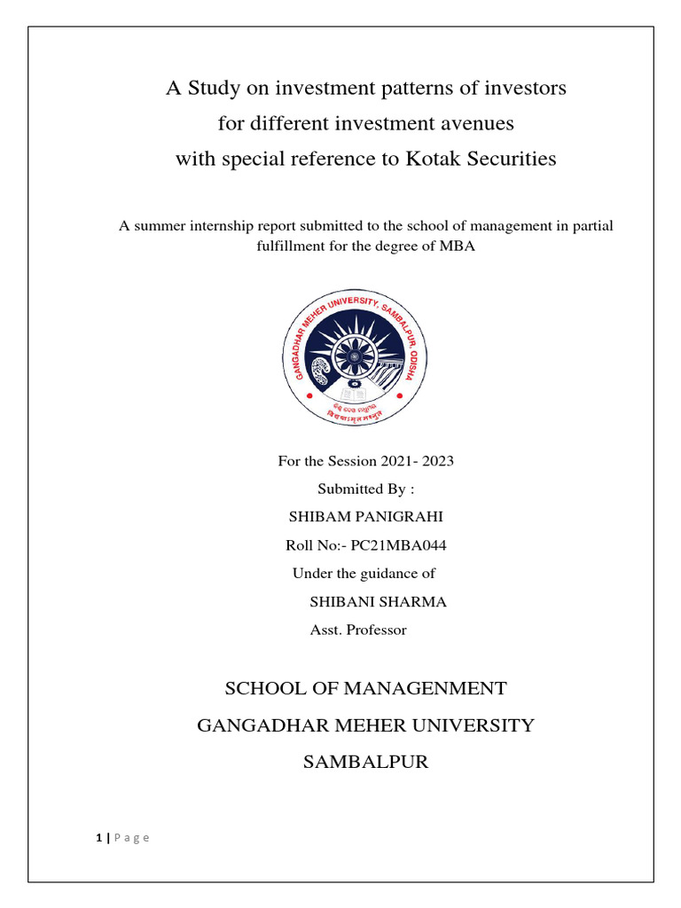 Investment procedure PDF