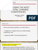 Unpacking The Most Essential Learning Competencies