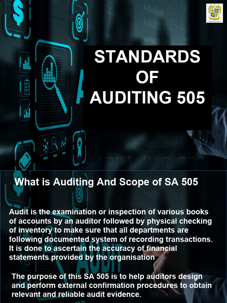 As 505 | PDF | Audit | Financial Audit
