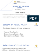 Unit 12 Fiscal Policy