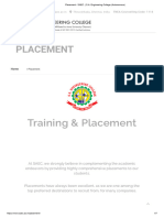 Placement - SAEC. - S.A. Engineering College (Autonomous)