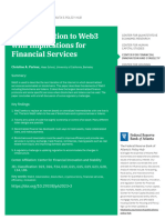 03 Introduction To Web3 With Implilcations For Financial Services