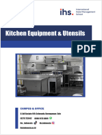 Kitchen Equipment & Utensils