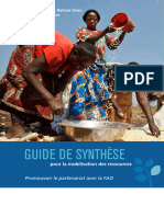 Guide de Synthèse: Promouvoir Le Partenariat Avec La FAO