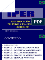 IPER Guía: Identificación de Peligros y Evaluación de Riesgos
