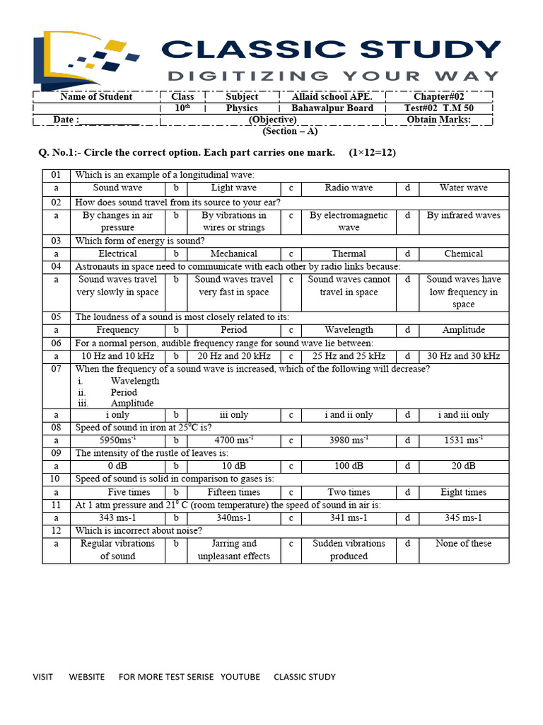 physic-10th-chapter-2-test-02-pdf-sound-waves