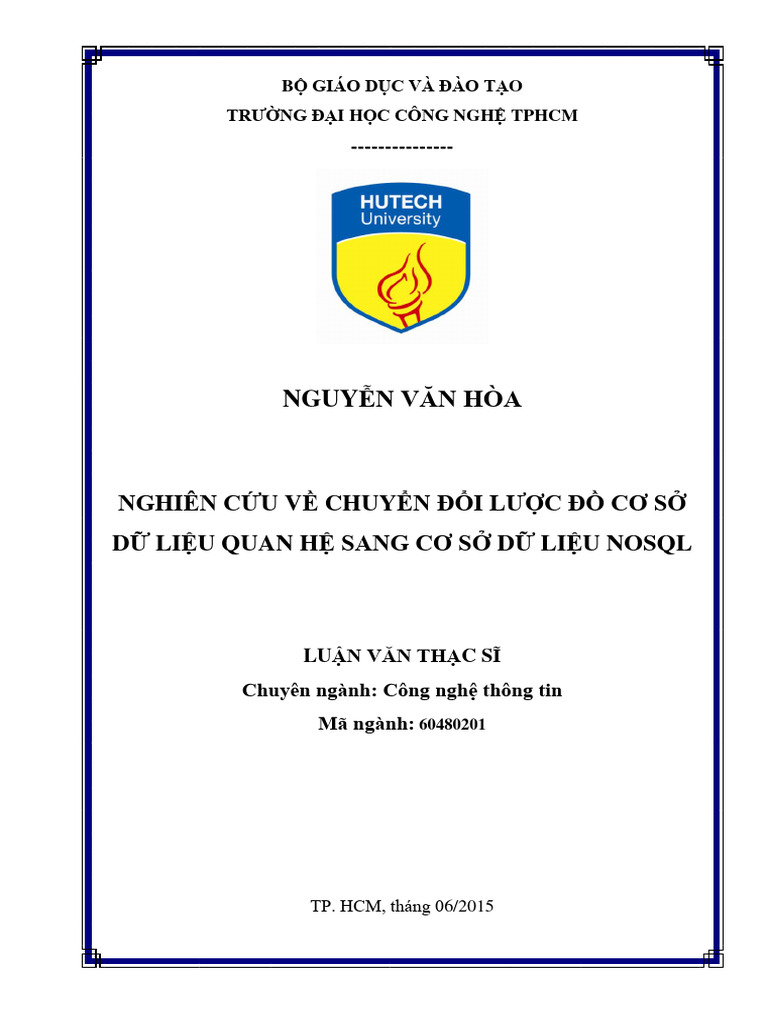 Nghien cuu ve chuyen doi luoc do co so du lieu quan he sang co so du