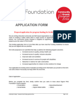 Digicel Foundation Community Grants Application Form 2023