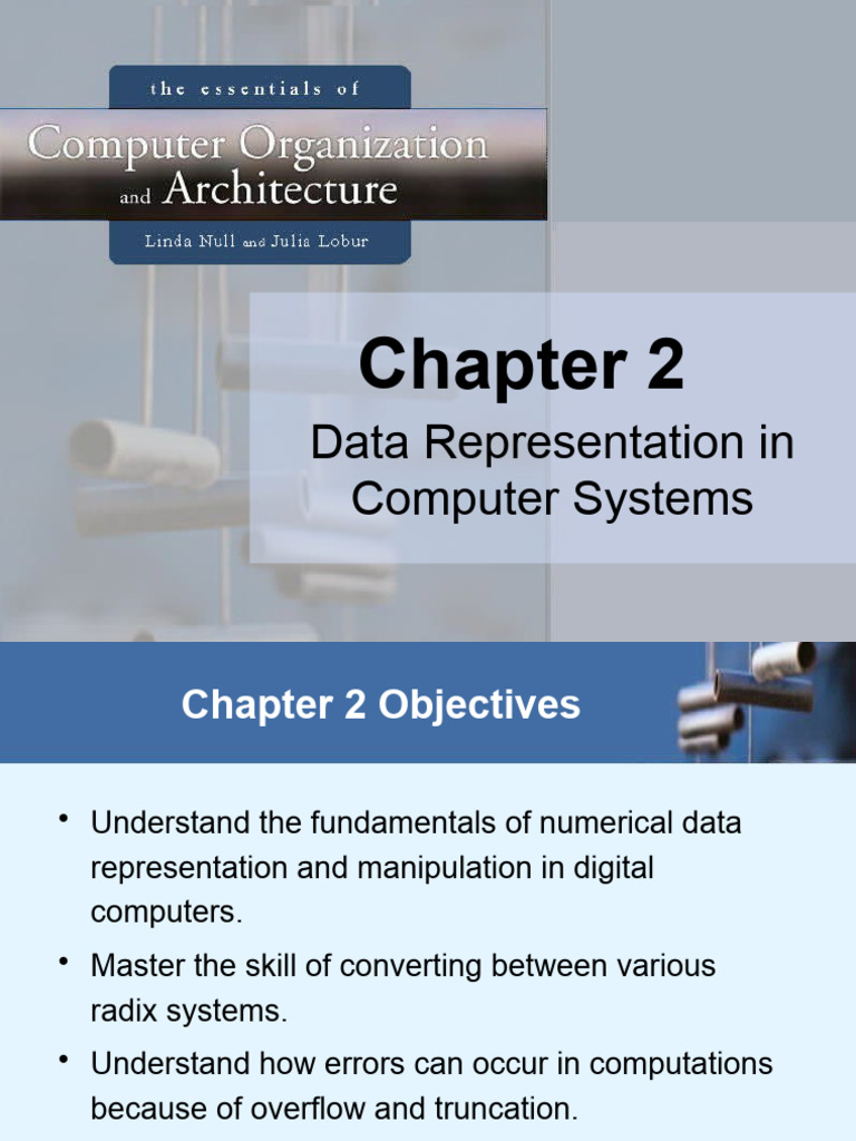 Chapter 2 Data Representation | PDF