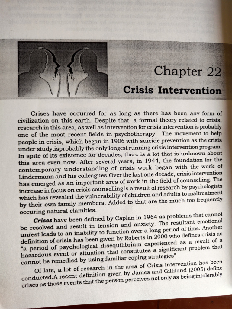 Crisis Intervention - 240102 - 143625 | PDF