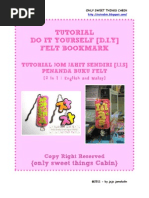 Download E-Book DIY Felt Bookmark by Jalilah Jamaludin SN69607921 doc pdf