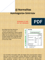 Uji Normalitas Kolmogorov-Smirnov - Ok