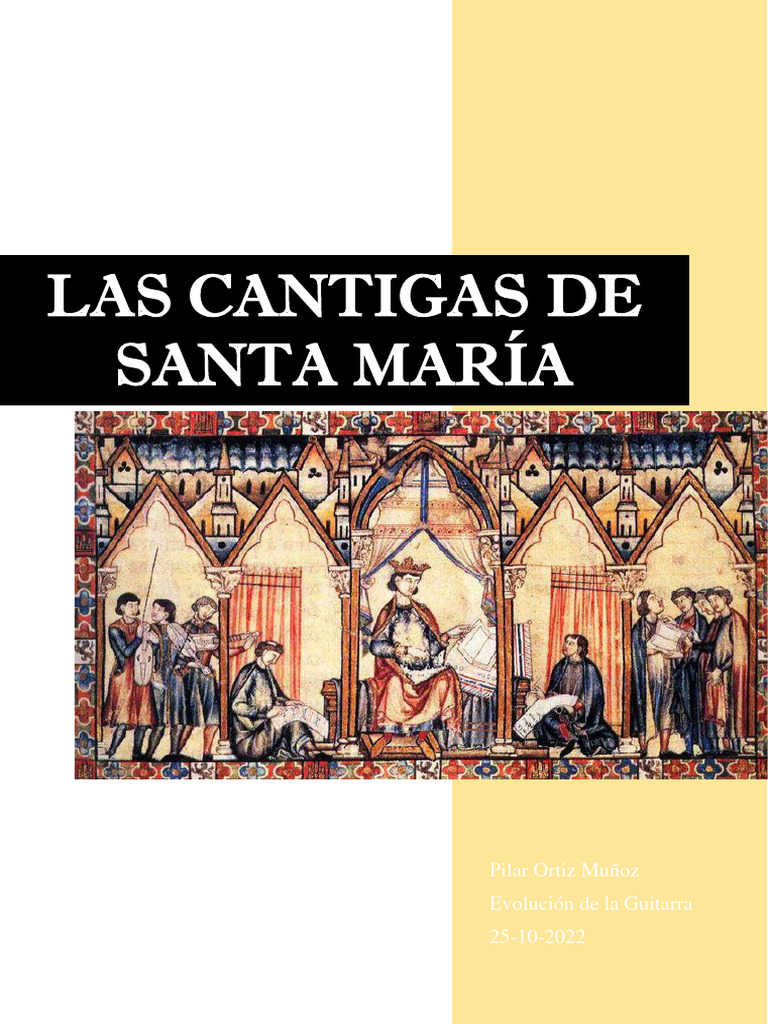 Cantigas de Santa María | PDF | Instrumentos de cuerda | Guitarras