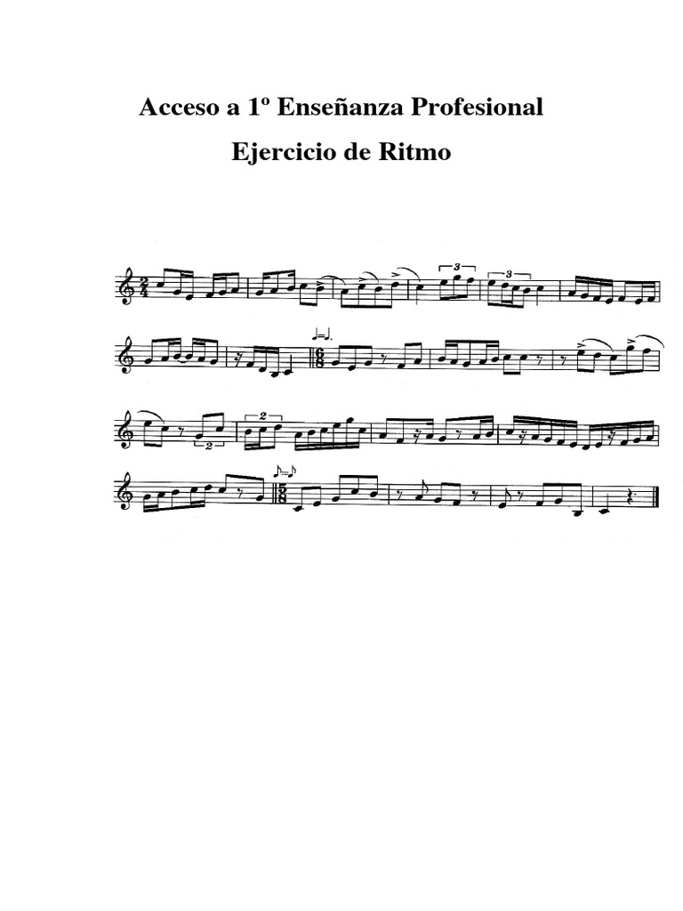 1 Profesional Ritmo Pdf