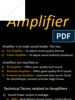 Amplifier & Speakers