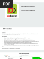 Big Basket - Product Teardown - Sanjeet Sahu