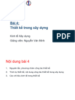 4. Thiết kế trong xây dựng