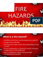 Fire Hazard DRRR