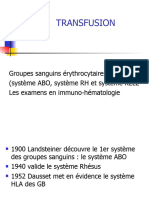 Groupes Sanguins Examens Ih v3