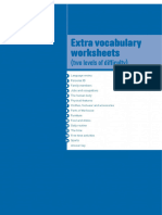 Extra Worksheets - Extra Vocabulary