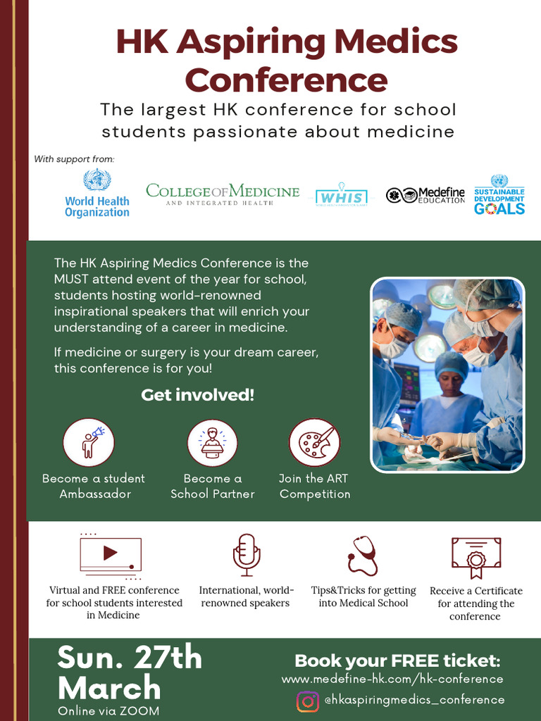 HK Aspiring Med Conference Poster | PDF