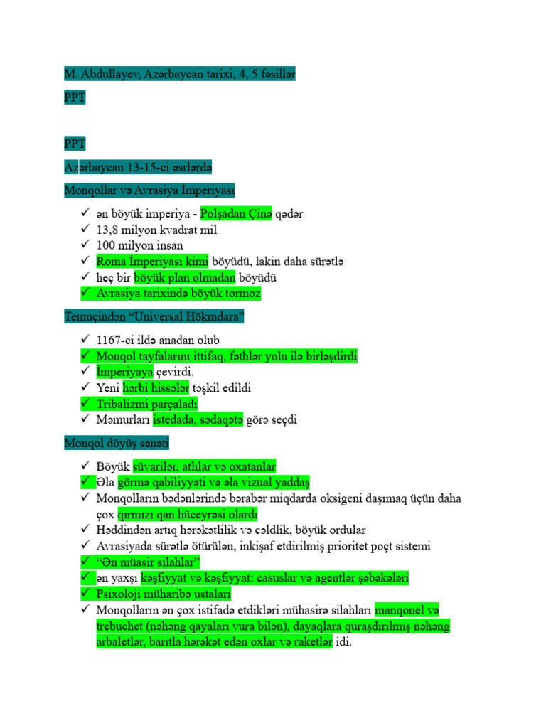Preparation For Quiz | PDF