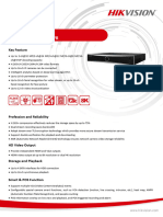 Datasheet of iDS-7716NXI-M4 - X DeepinMind NVR - V4.61.200 - 20230524