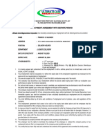 Probationary Contract UCMC Employee SALGADO FRANCIS