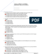 SOAL LATIHAN AAS FISIKA - Ketidakpastian & Pemanasan Global