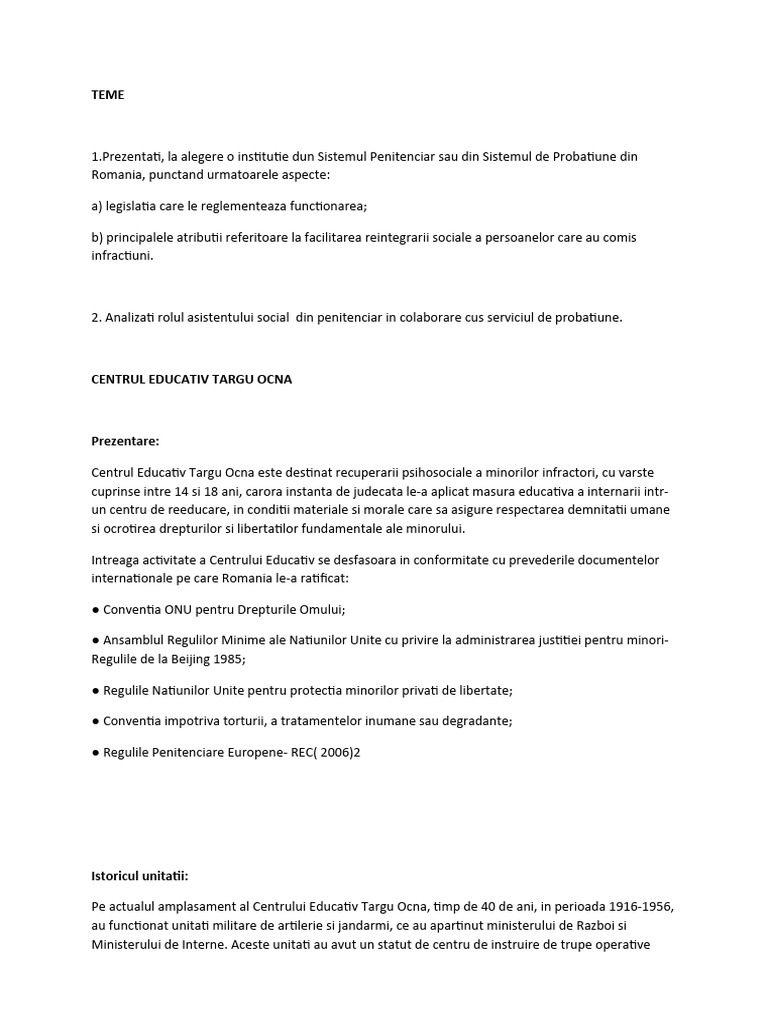 Model - Exemplu Abordare Teme La Disciplina Aspd - 1 | PDF