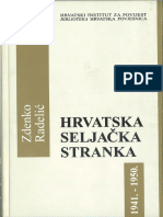 Zdenko Radelić: Hrvatska Seljačka Stranka