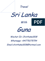 Travel With Guna - Sri Lanka - Option 03