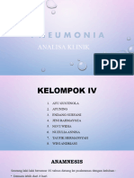 Pneumonia: Analisa Klinik