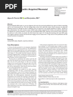 Pierick Jenkins 2020 A Case of Idiopathic Acquired Neonatal Bell S Palsy