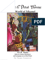 TEKUMEL® Empire of The Petal Throne (TSR)