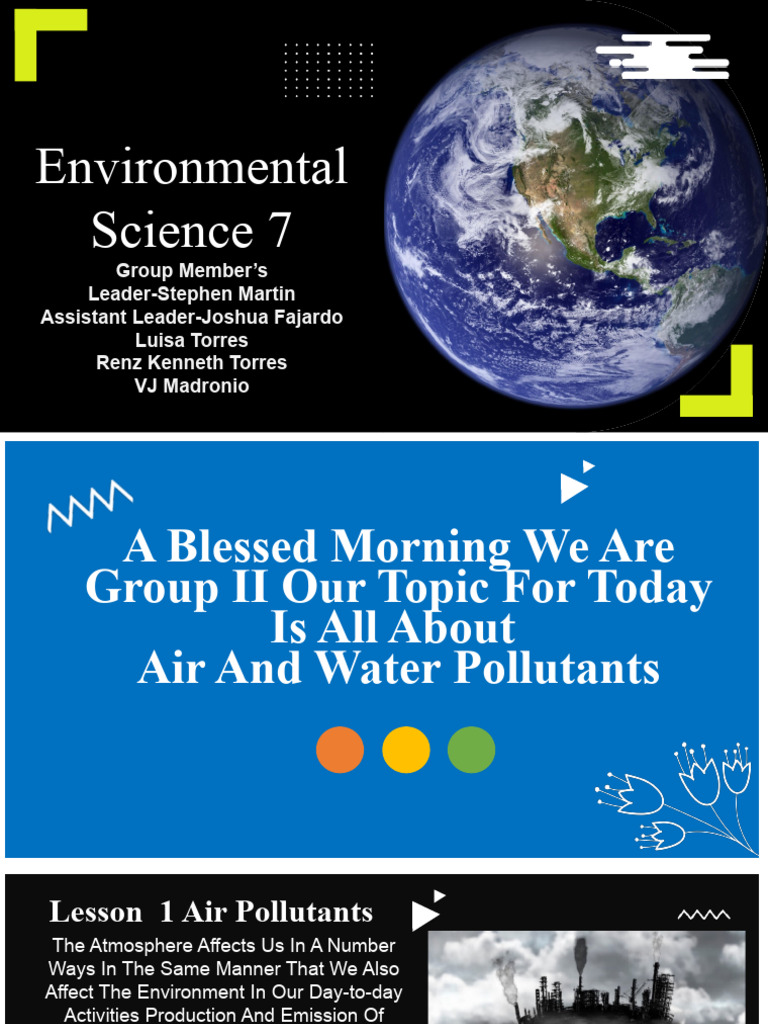 Environmental Science Report | PDF