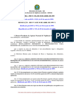 RESOLUÇÃO N.º 16, DE 30 DE ABRIL DE 1999