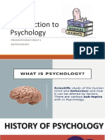 Introduction To Psychology