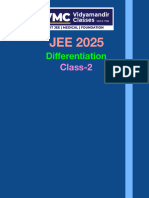 JEE2025DifferentiationClass2 PDF