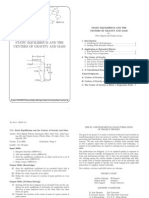 Static Equilibrium and The Centers of Gravity and Mass